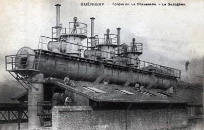 Les Forges de la Chaussade  Gurigny et leur gazogne
