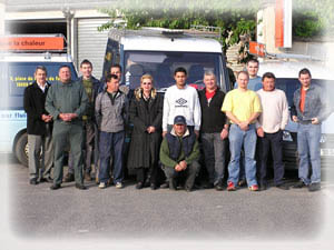 Equipe des Ets Robert à Nevers